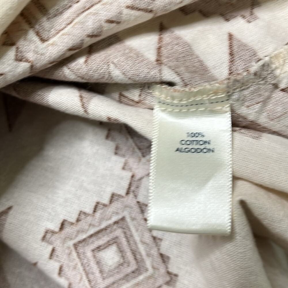 Bke Brown Aztec/Western Pattern Button Down Shirt - image 5